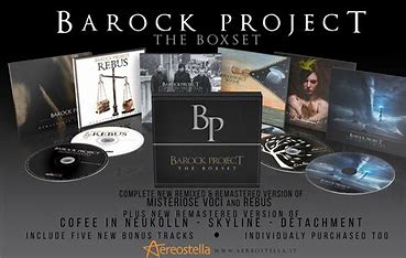 BAROCK PROJECT - The Boxset (included 6 CDs ,5 remastered edition + bonus track)
